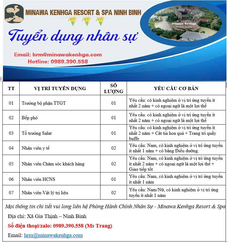 Tuyển dụng